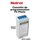 Cassette de programmation - NOIROT - Mémoprog 2 Fil Pilote - Crème