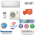 Climatisation Murale mono-split Inverter Panasonic - KIT-RE12-JKE-1