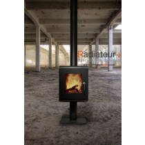 Poêle à bois RED POD - Moon Slim