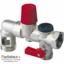 Groupe de sécurite 3/4" coudé - 52571