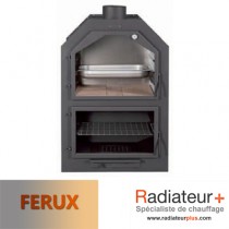 Poêle à bois FERUX - Forno 60 (avec four)