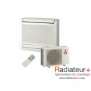 Climatisation Console Double Flux Mono-splitl Mitsubishi - MFZ-KA25VA