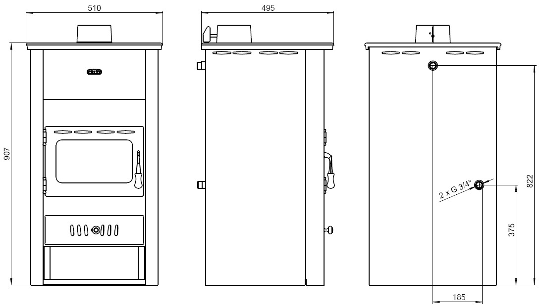Schéma Prity K2CP Schéma Prity K2CP