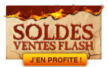 Bouton vers les ventes flash